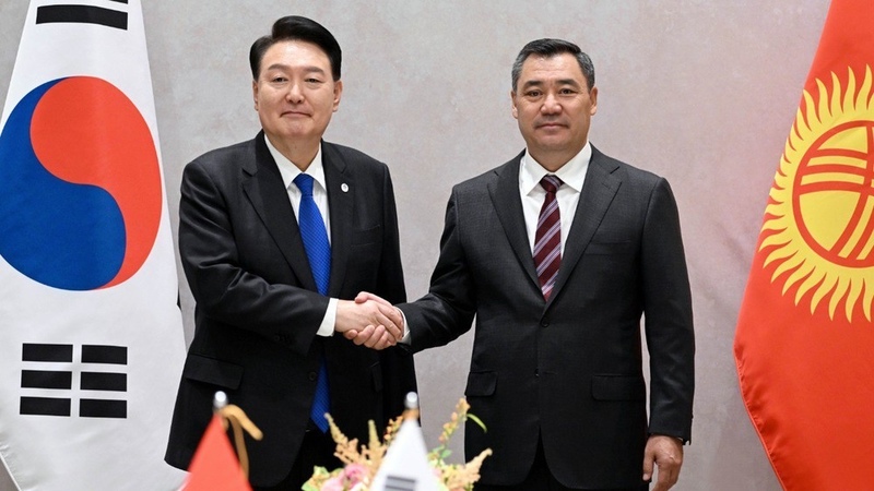 Kyrgyz president invites South Korean leader for official visit, boosting bilateral relations 